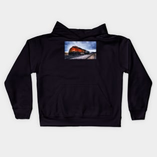 BNSF Engines at Rest Kids Hoodie